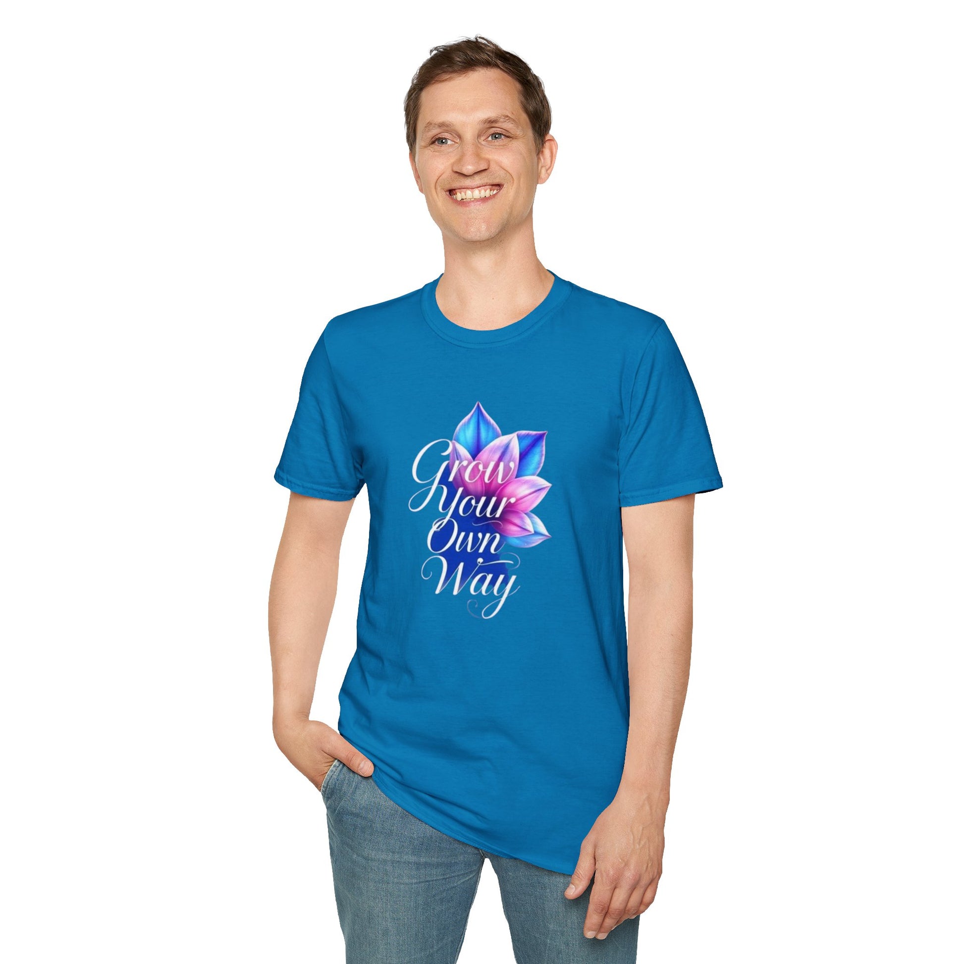 Empowerment Lotus, Grow Your Own Way T-Shirt