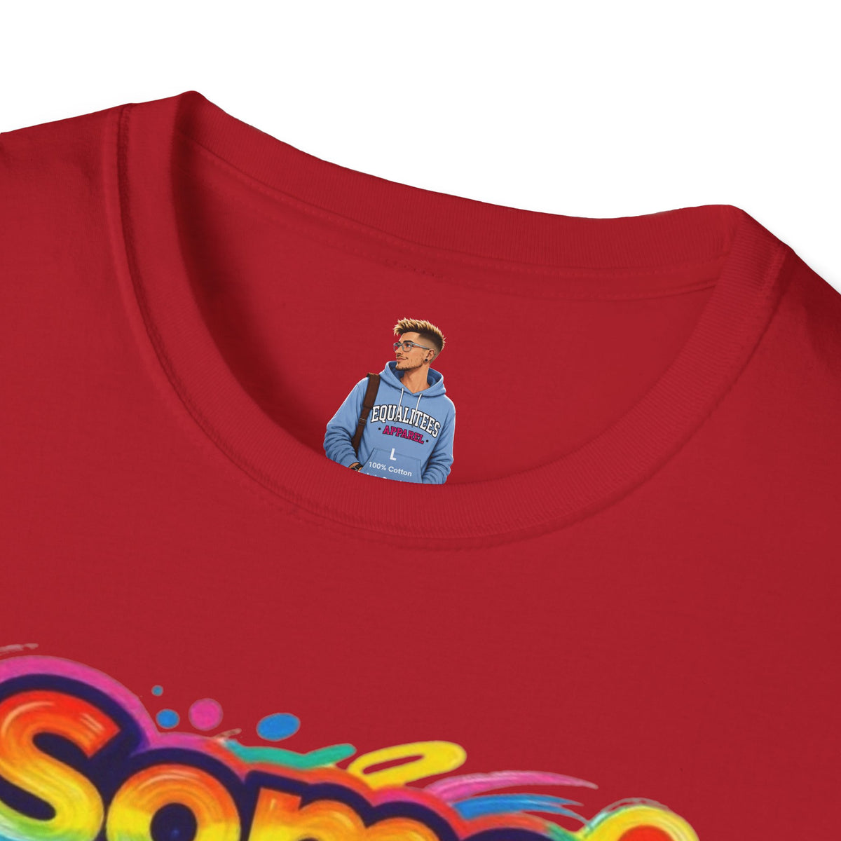 Some People Are Gay Get Over It T-Shirt — Rainbow Pride Statement Tee