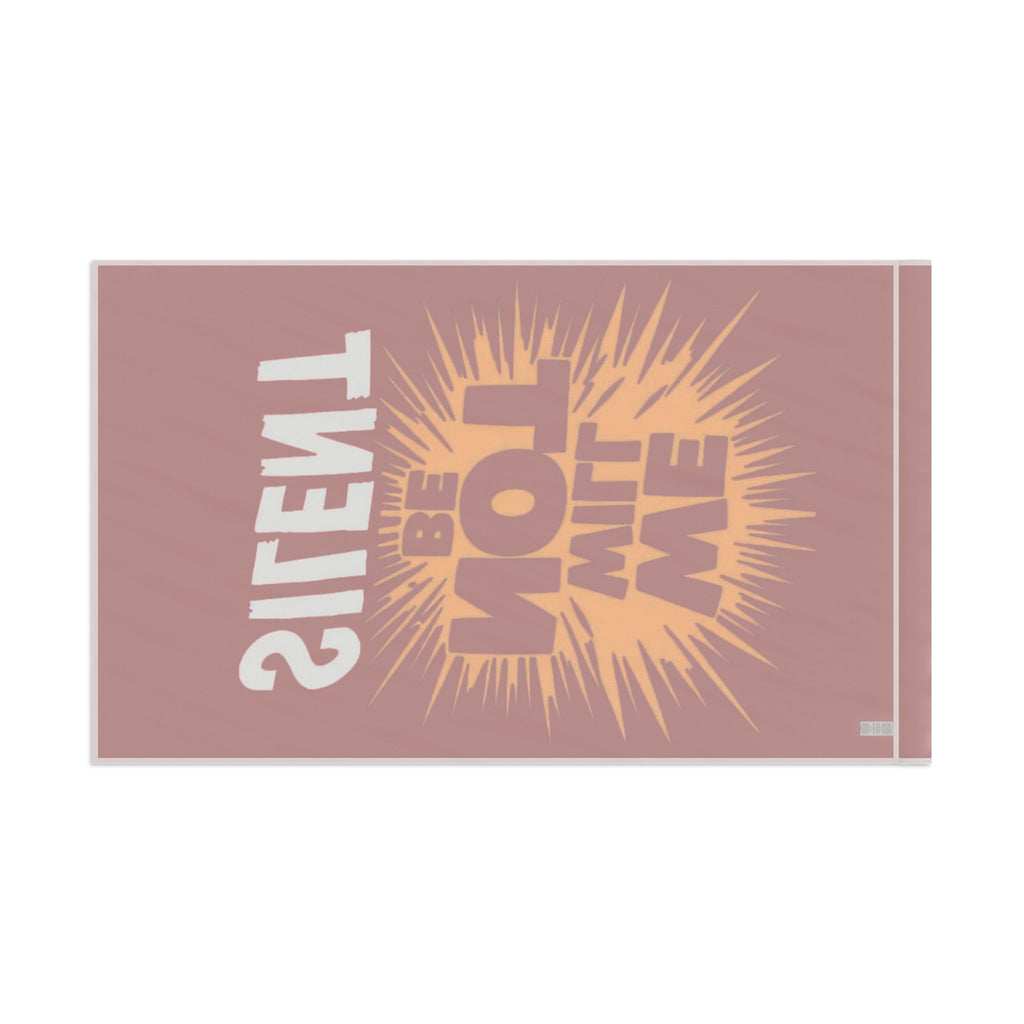 We Will Not Be Silent - Protest flag