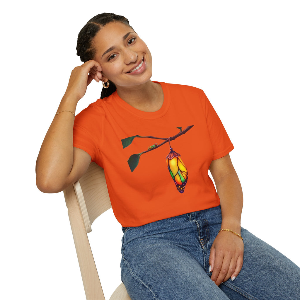 Rainbow Butterfly Cocoon Pride T-Shirt