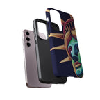Statue of Liberty Neon Glowing Art Tough Case for Android & iPhone