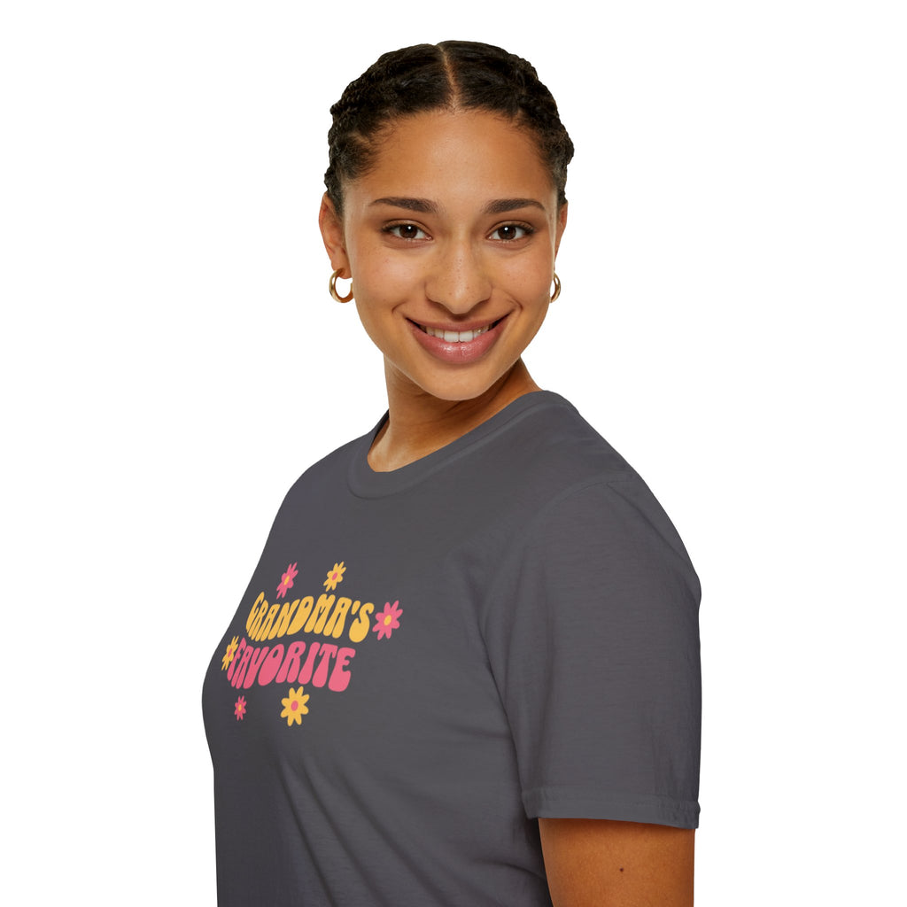 Grandma's Favorite Unisex Softstyle T-Shirt - EqualiTees.Me