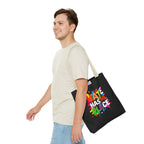 Hate Has No Place Paint Splatter Tote Bag