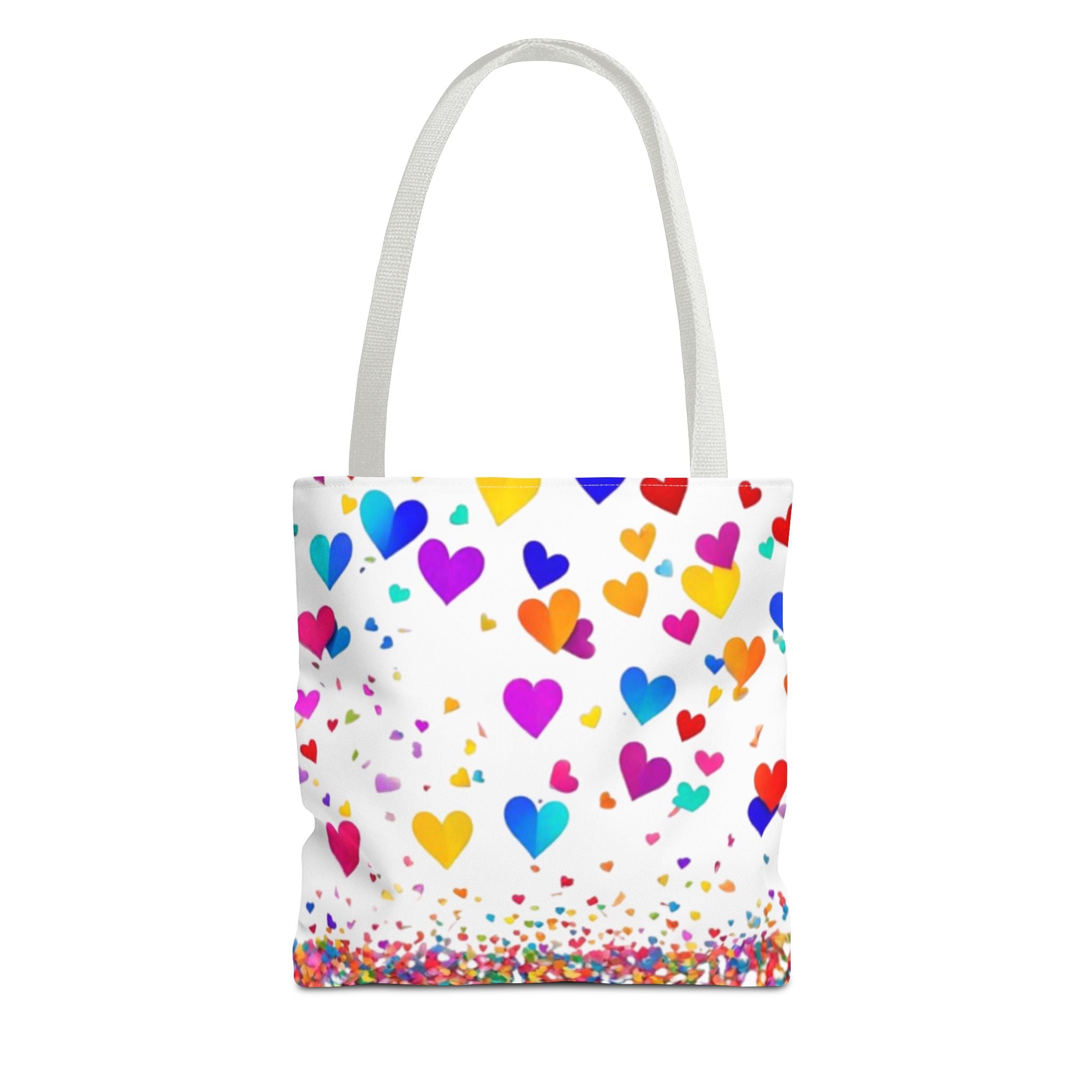 Falling Hearts Tote Bag