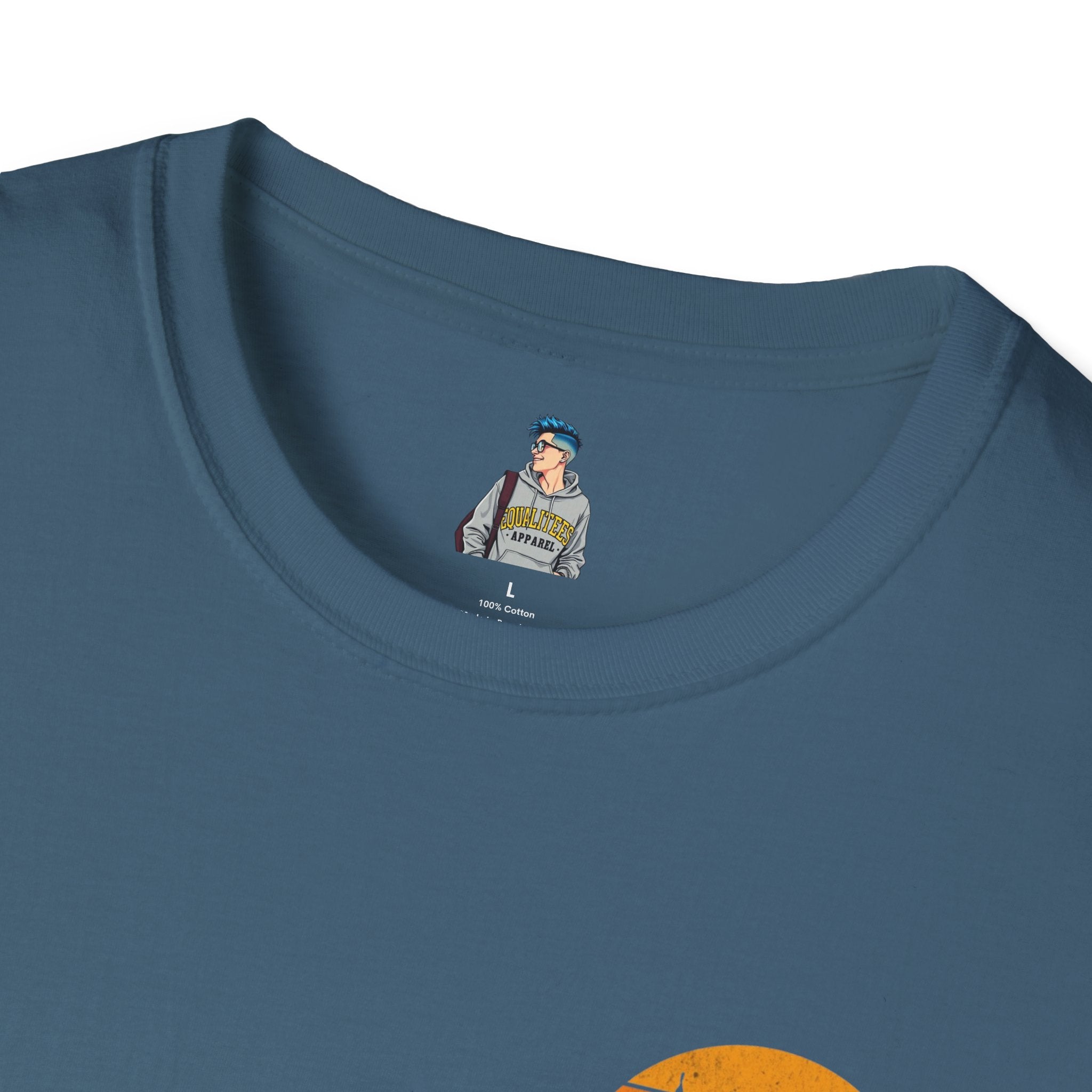 Unisex Softstyle T-Shirt - 'I'd Rather Be Camping' Adventure Tee
