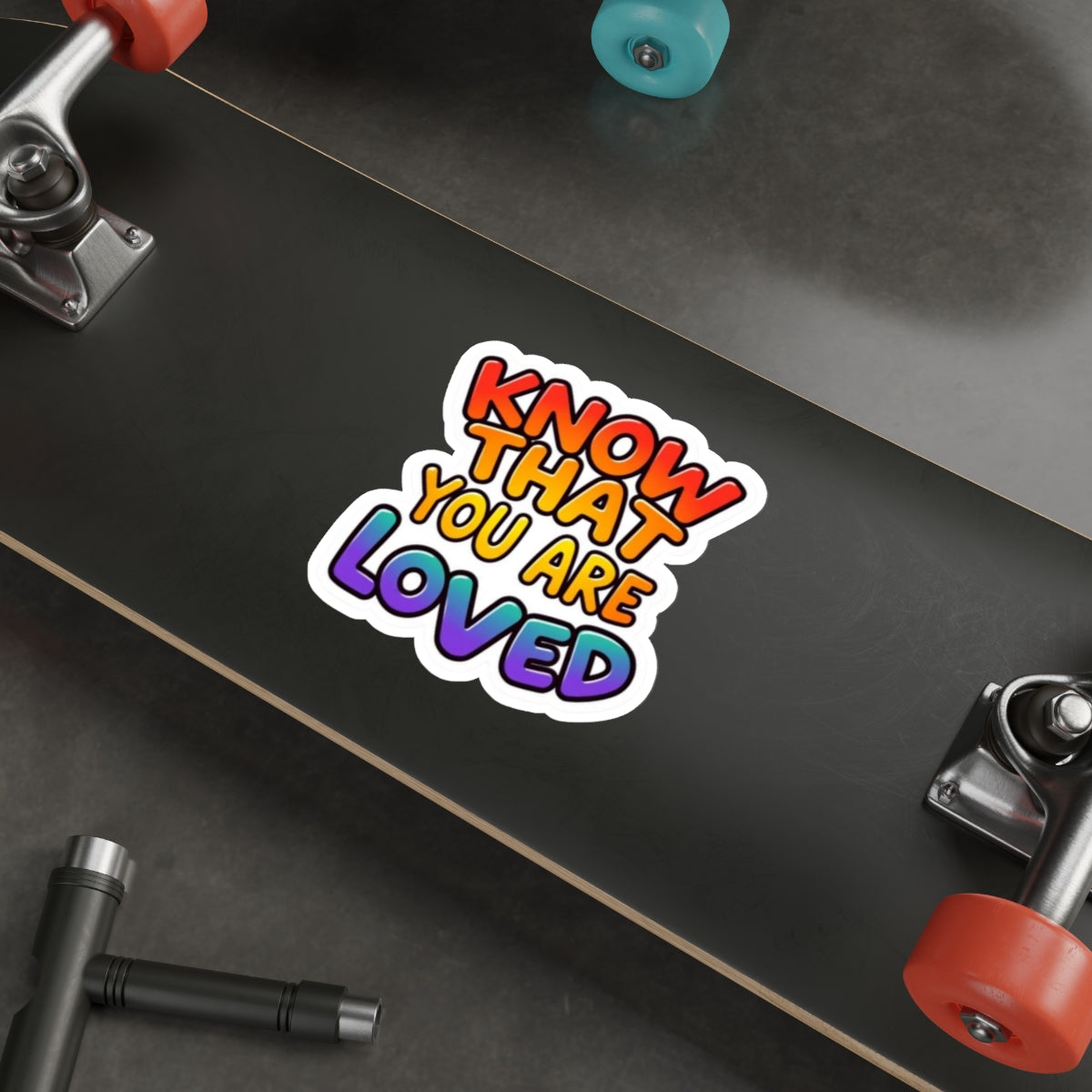 Die-Cut Stickers - Know That You Are Loved