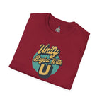 Unity Begins With U Unisex Softstyle T-Shirt