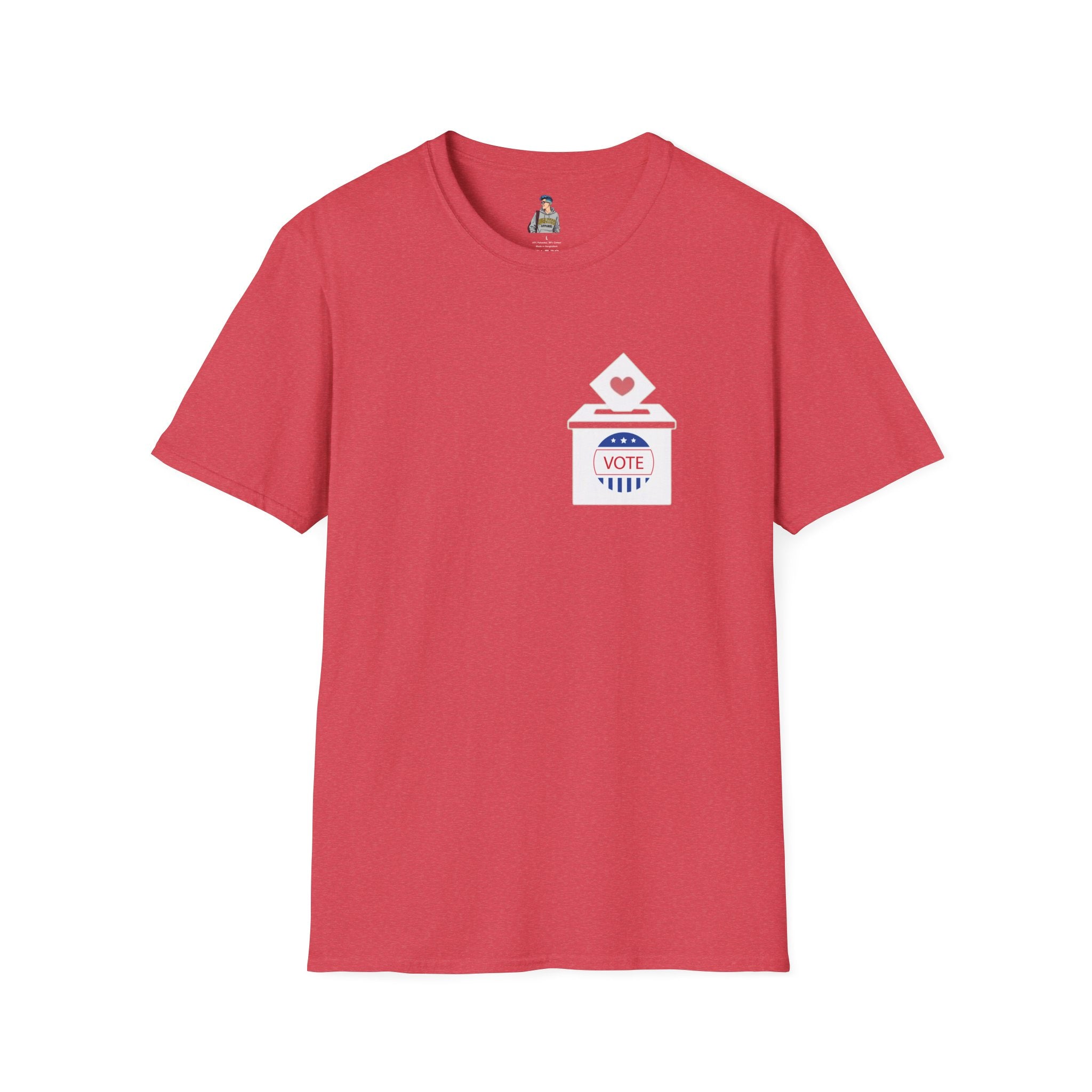 Vote with Your Heart Unisex Softstyle T-Shirt