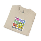 Trans People Belong Everywhere Unisex Softstyle T-Shirt