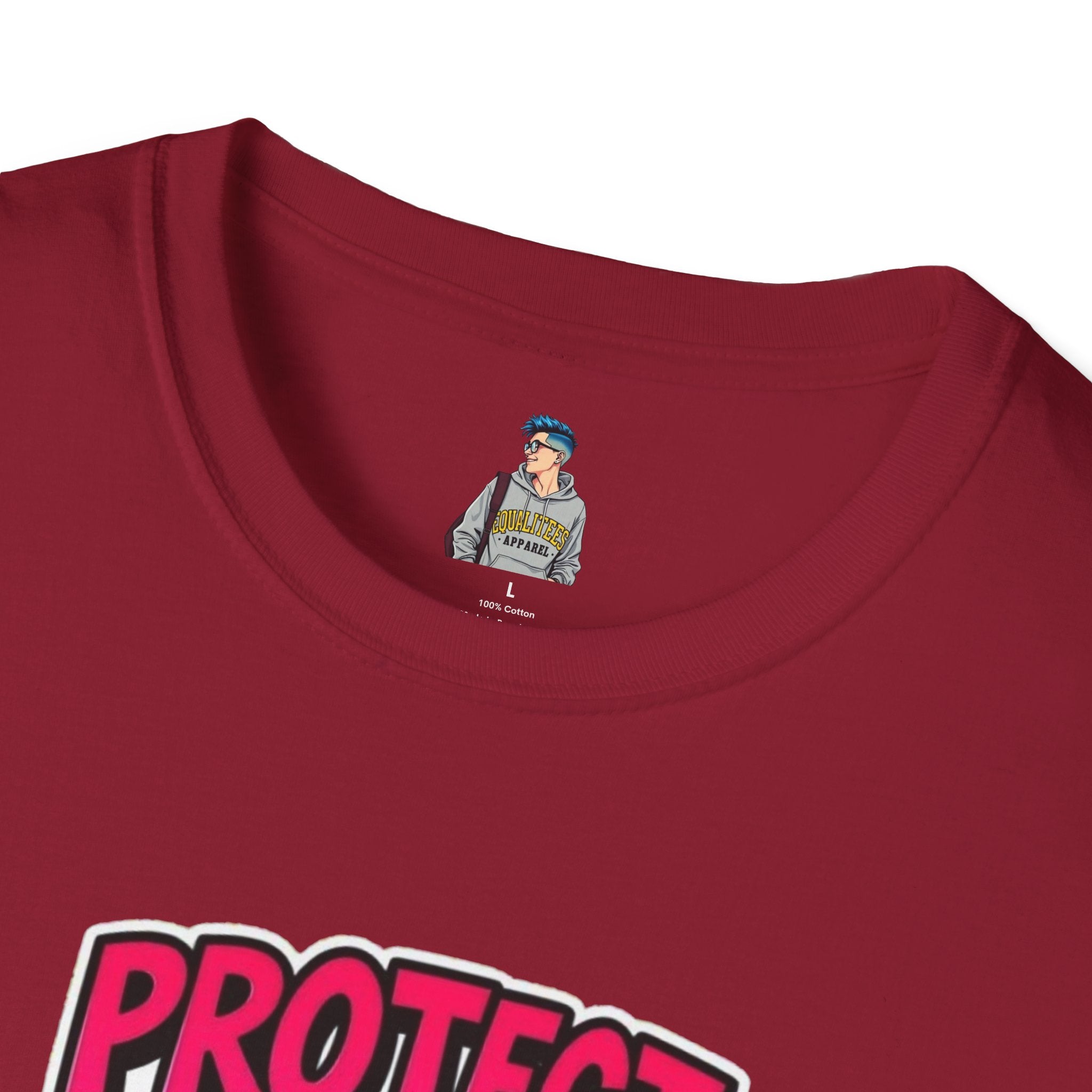 Protect Queer Kids Unisex Softstyle T-Shirt | Inclusive & Comfortable Tee
