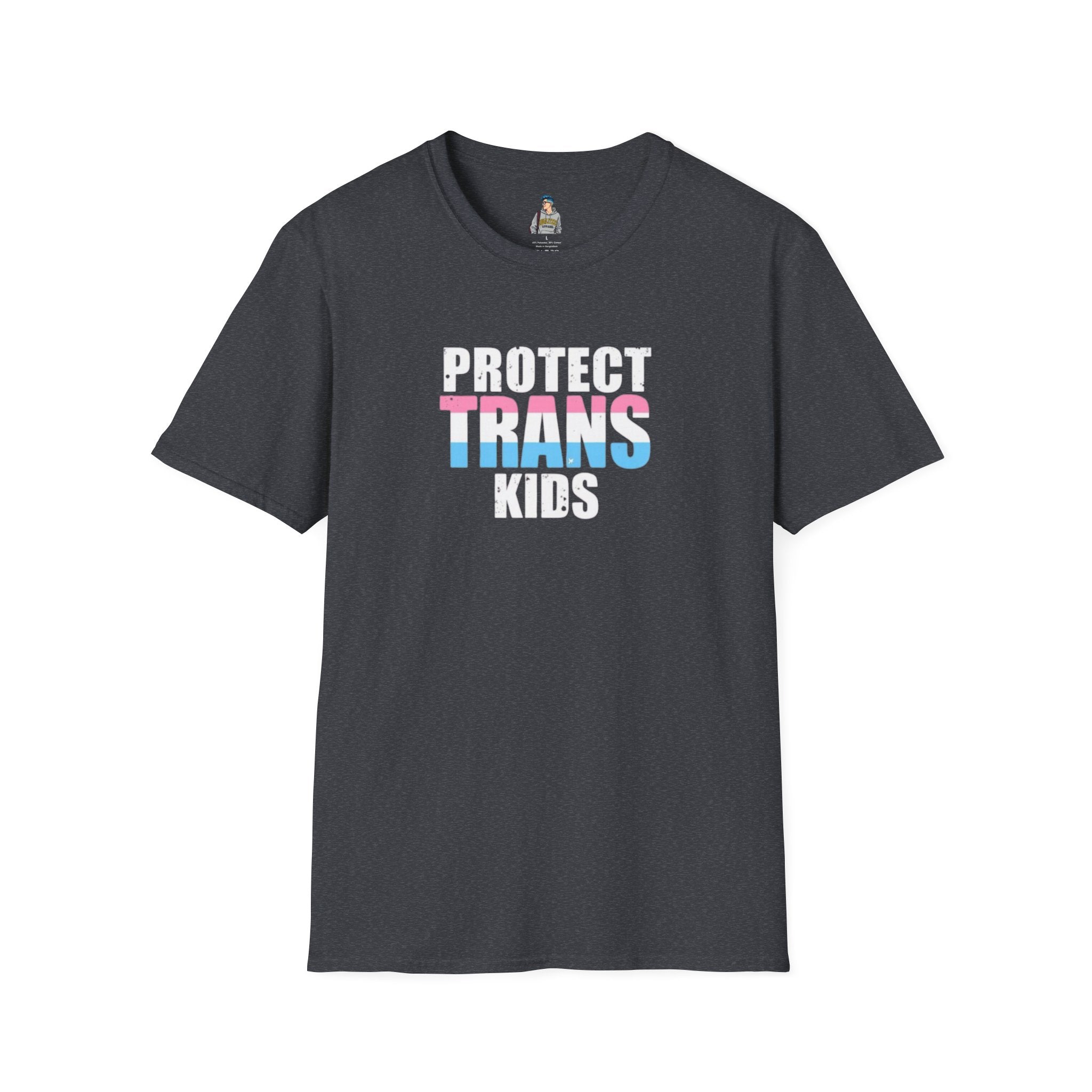 Unisex Softstyle T-Shirt - PROTECT TRANS KIDS