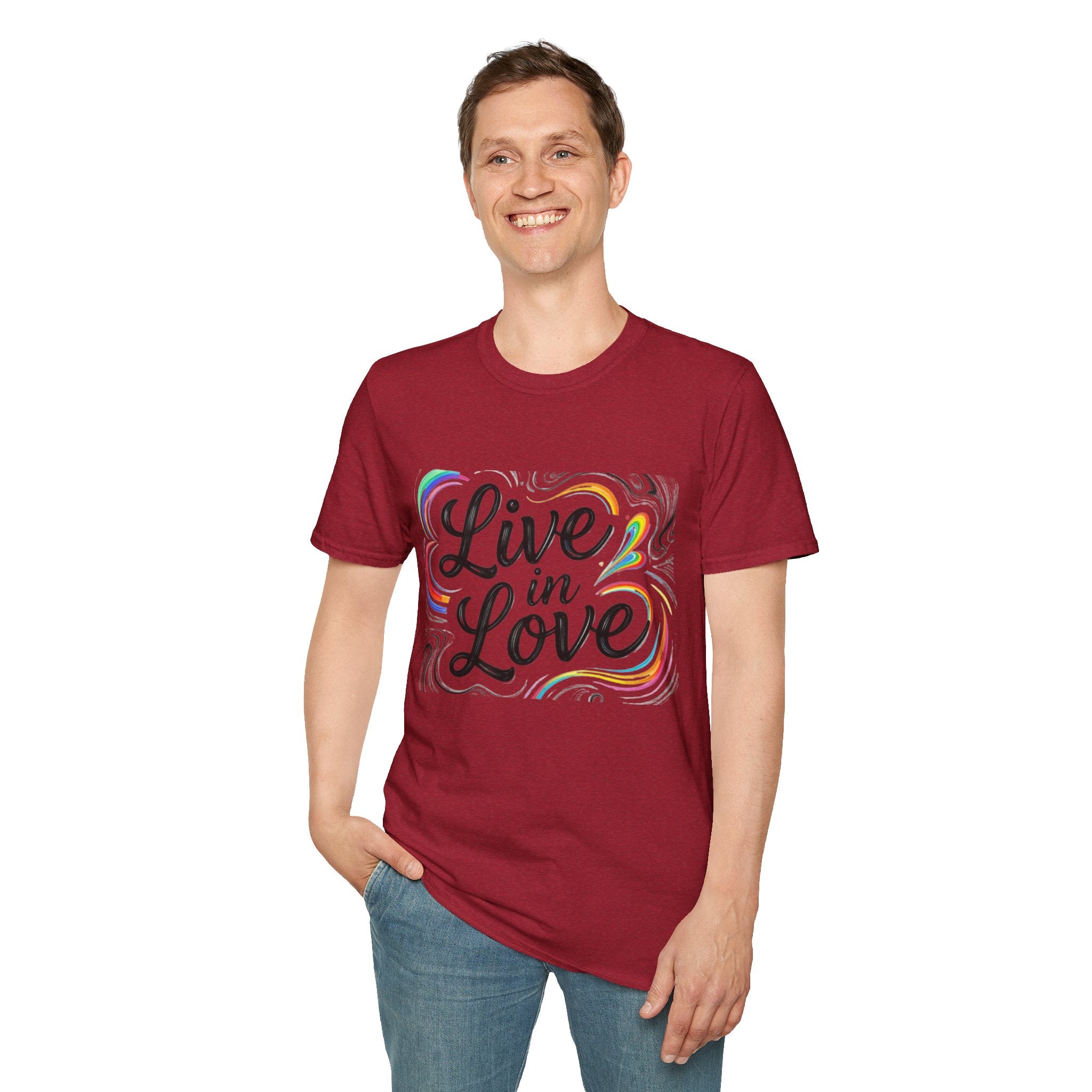 Live in Love Inspirational T-Shirt