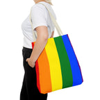 Rainbow Pride Flag Tote Bag