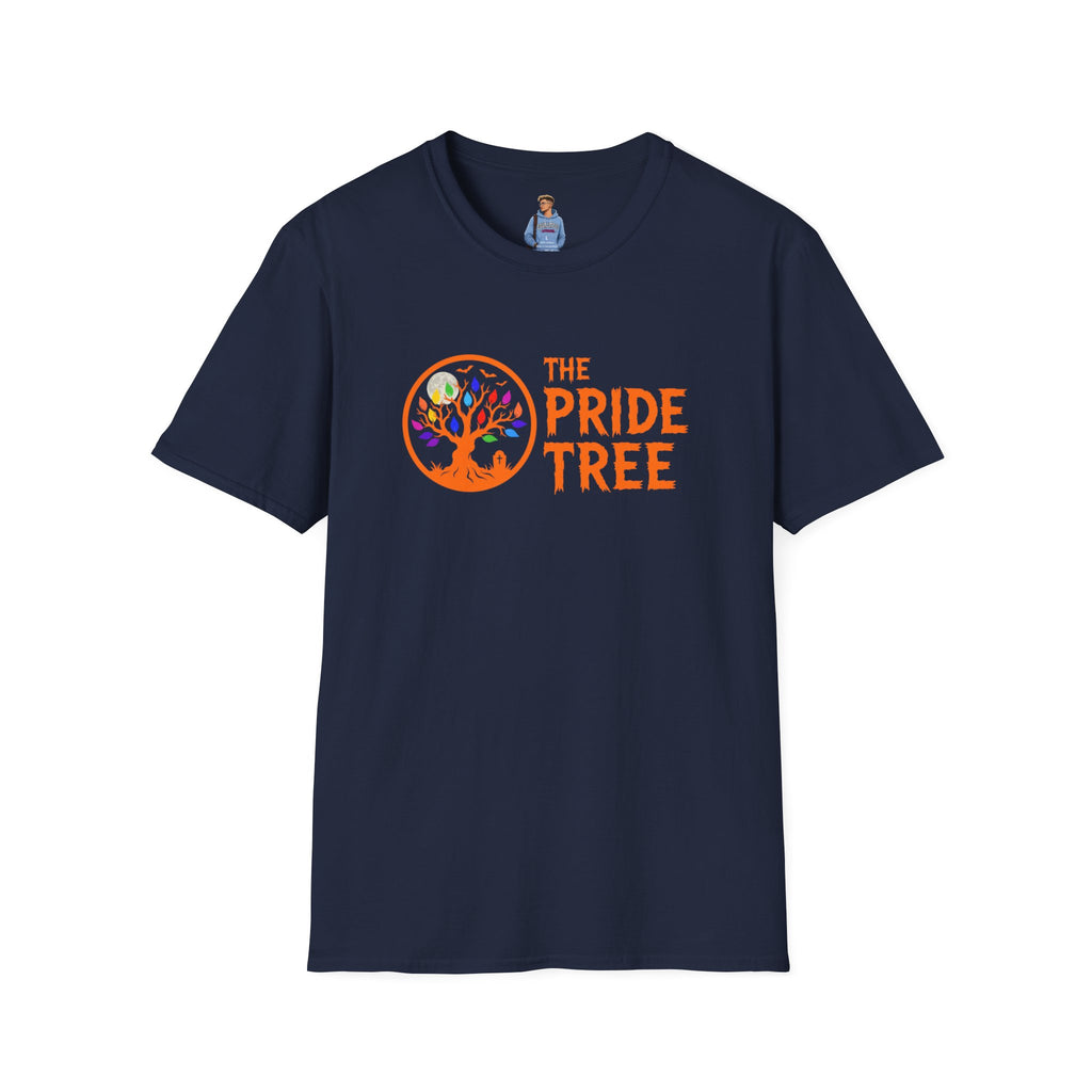 Orange Halloween Logo Pride Tree T-Shirt