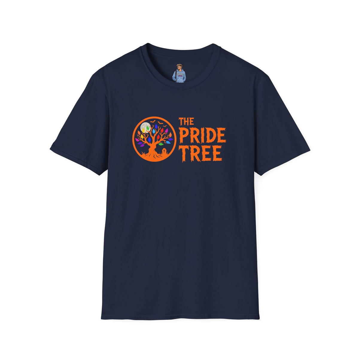 Orange Halloween Logo Pride Tree T-Shirt