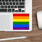 Die-Cut Stickers - Rainbow Flag