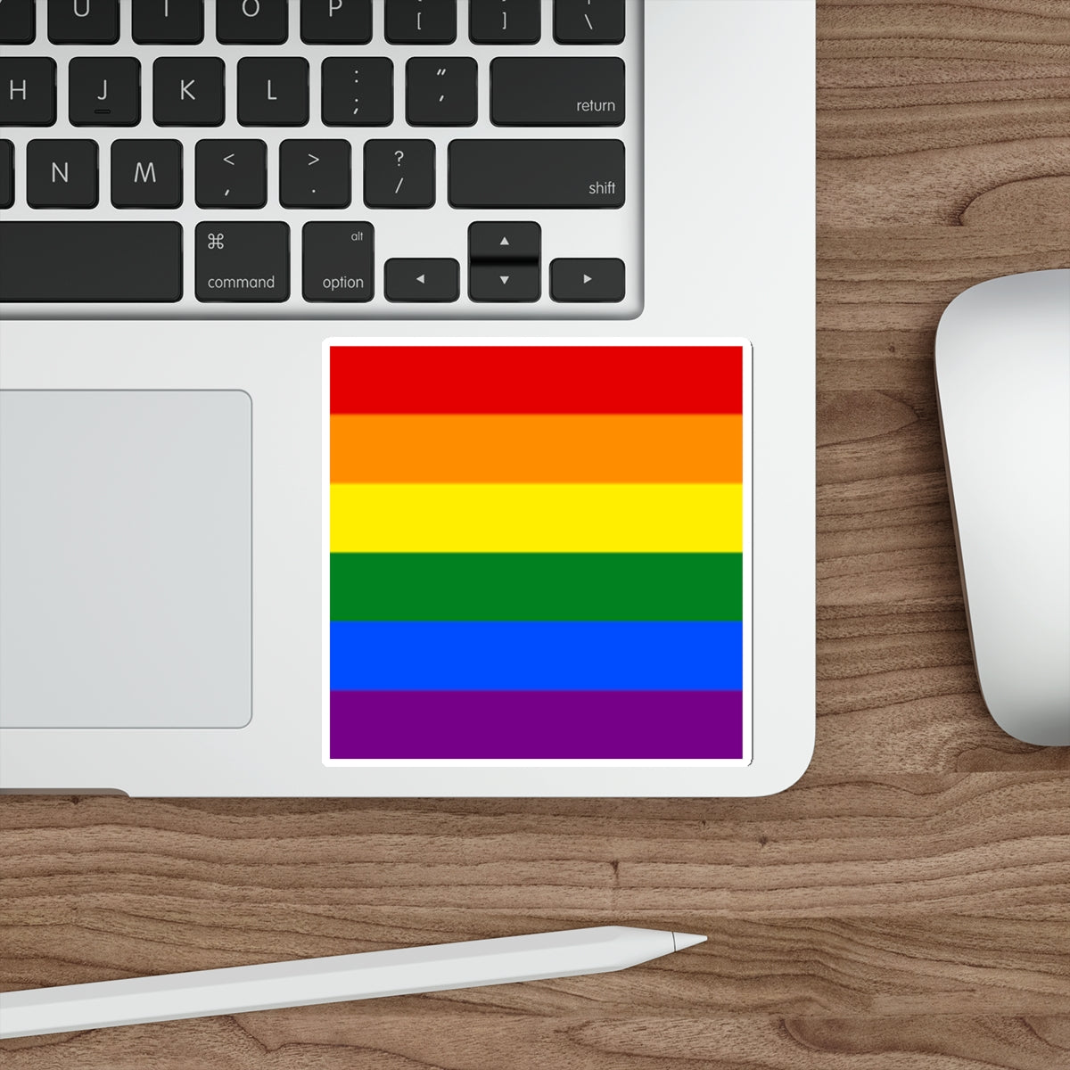 Die-Cut Stickers - Rainbow Flag