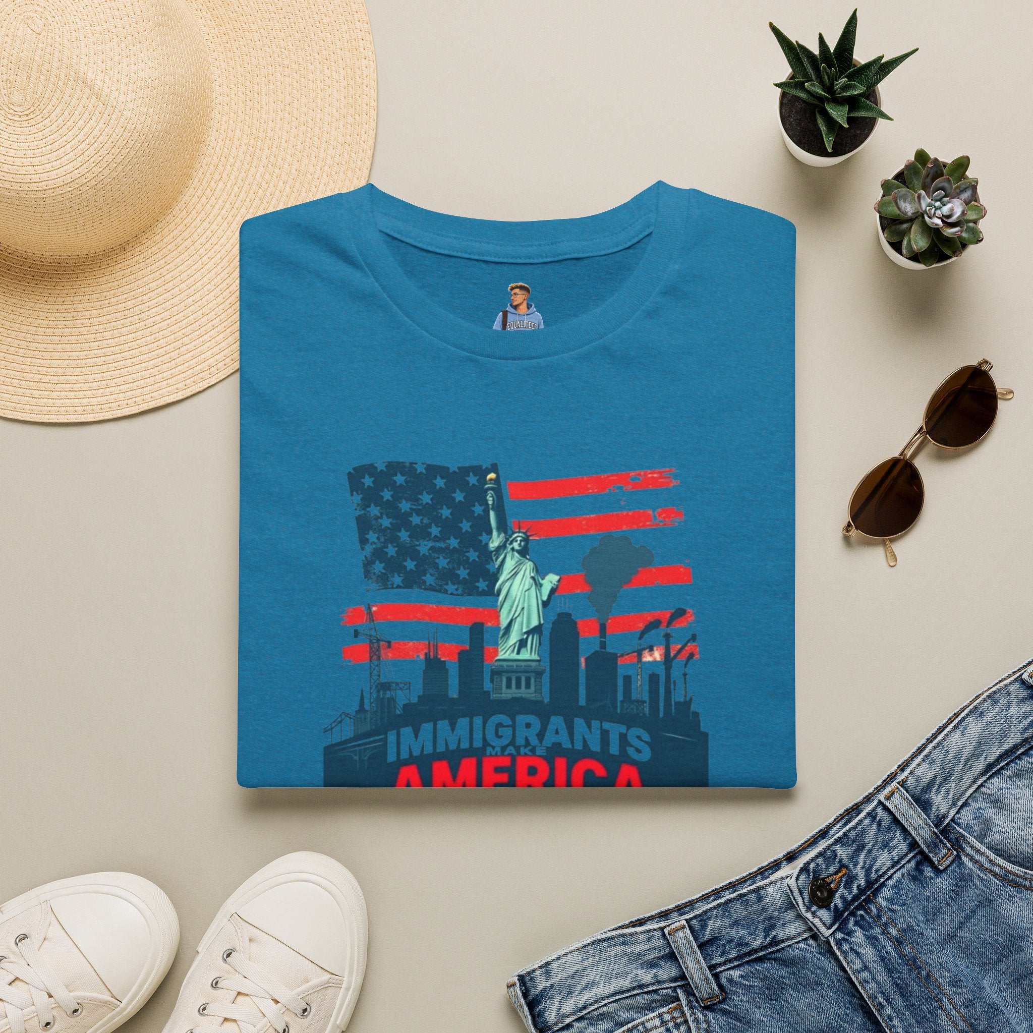Immigrants Make America Great t-shirt