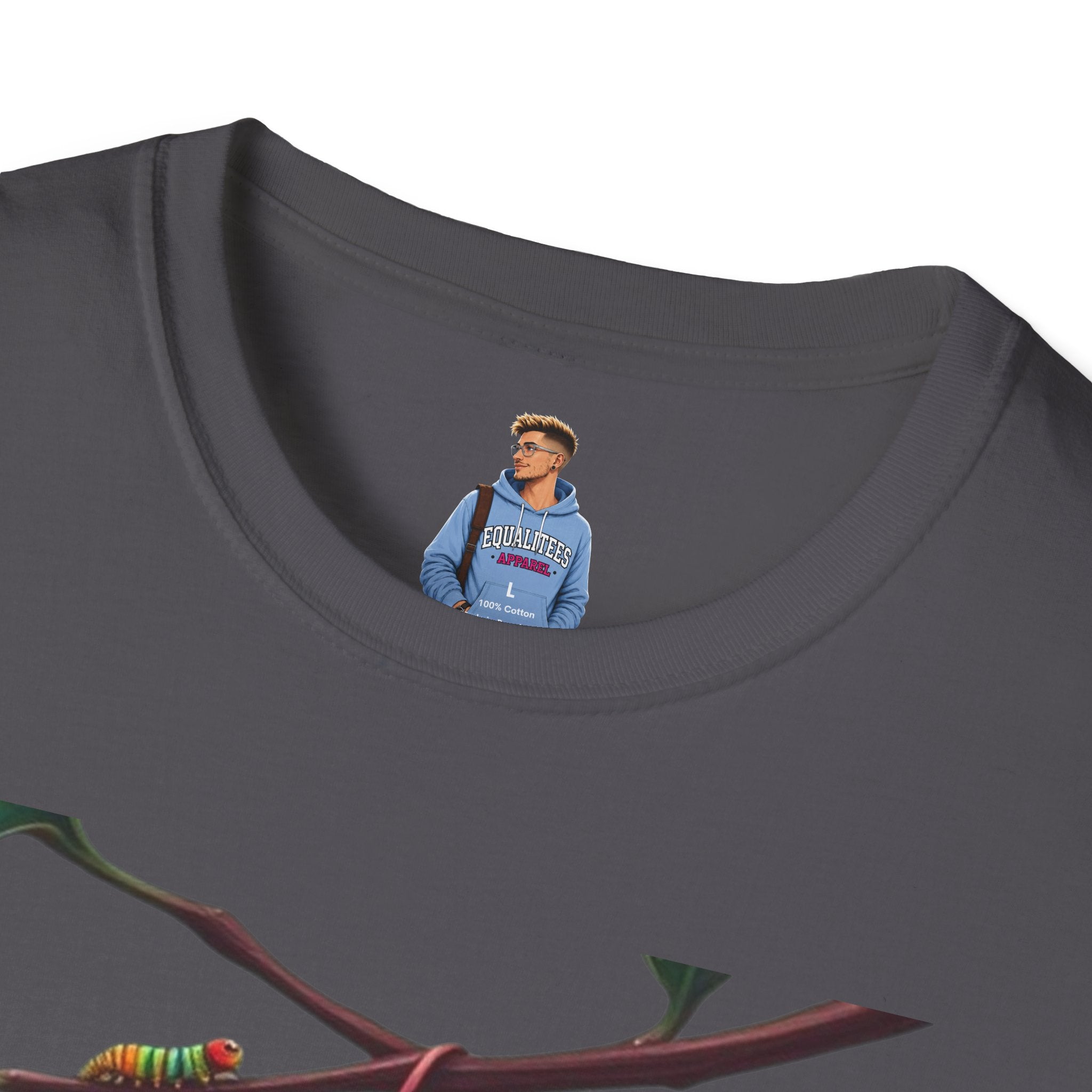 Rainbow Butterfly Cocoon Pride T-Shirt