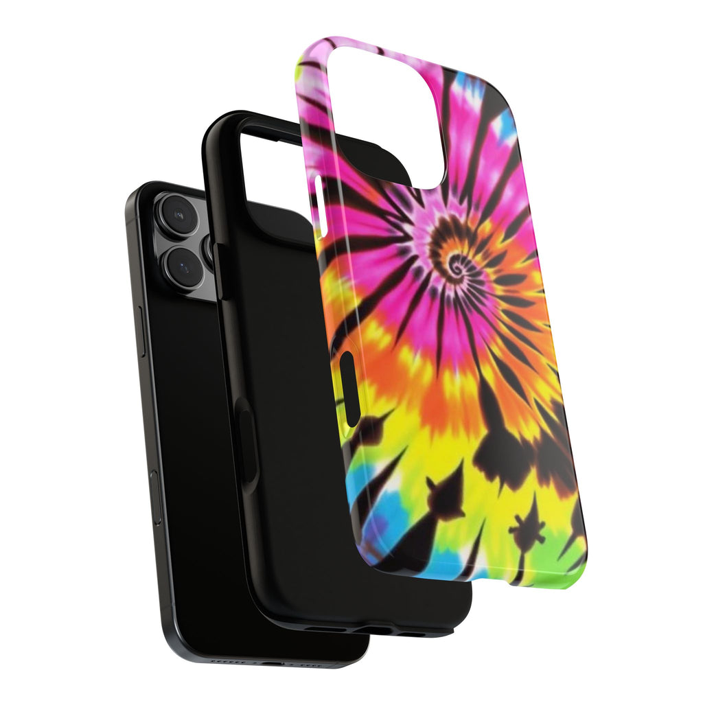 Tie-Dye Spiral Phone Case for iPhone