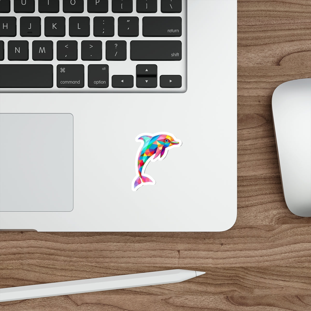 Die-Cut Stickers - Pride Dolphin