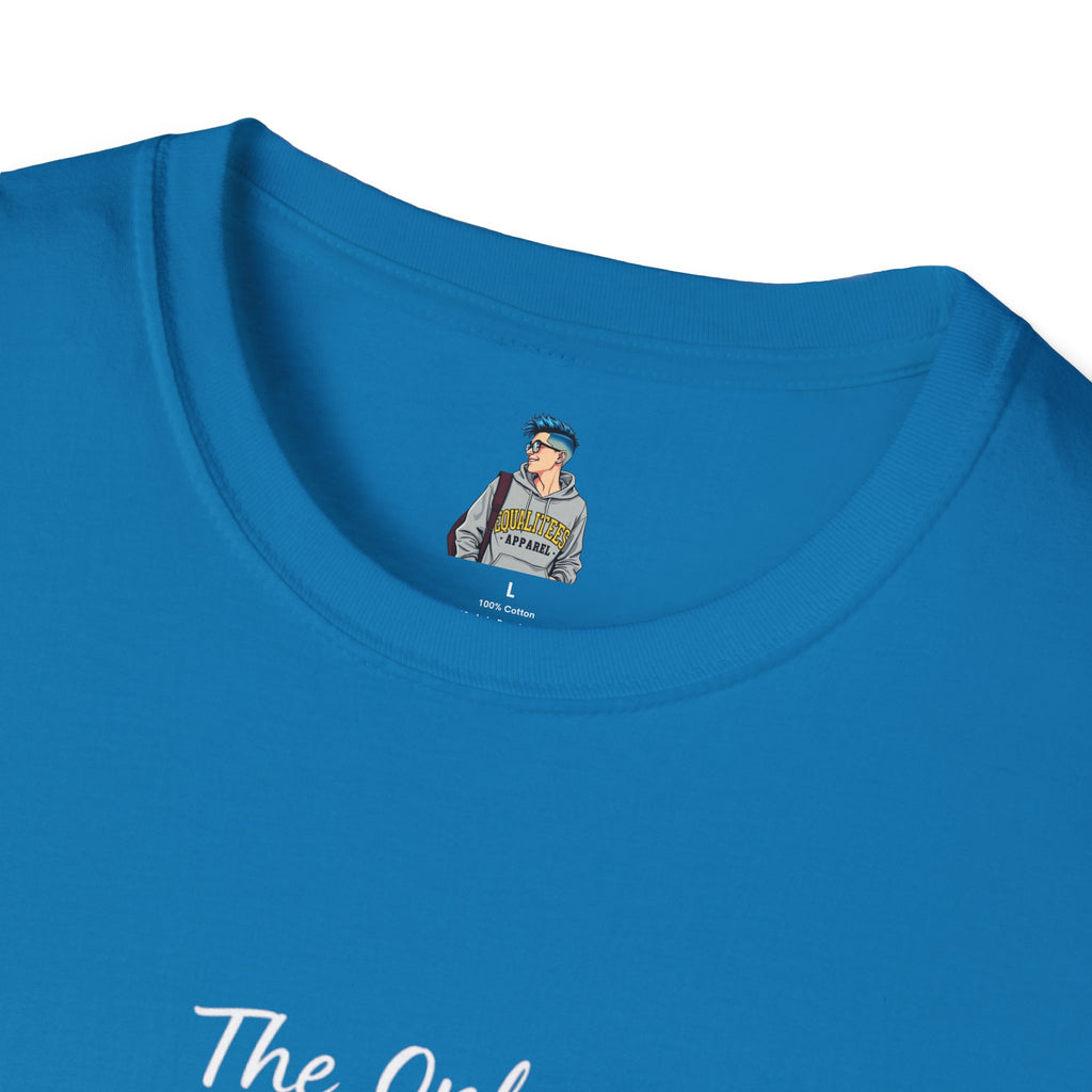 Inspirational Quote Unisex Softstyle T-Shirt - "The Only Choice I Made Was to Be MYSELF"