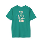 Safety Pin Know That You Are Loved Inspirational Tee Unisex Softstyle T-Shirt