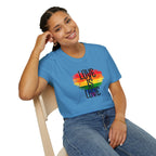 Pride Love Is Love Unisex Softstyle T-Shirt - EqualiTees.Me