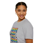 Love and Let Love T-Shirt —  Queer Pride Inspirational Tee
