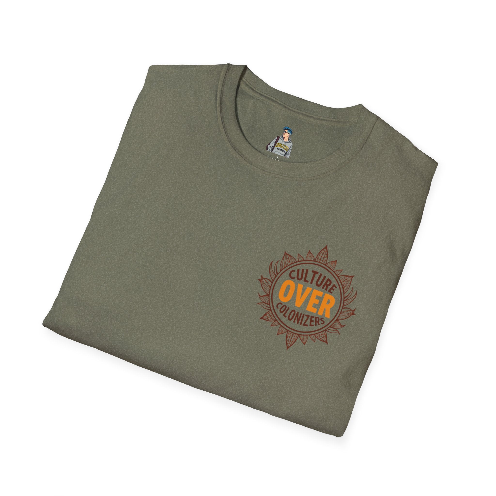Culture Over Colonizers Unisex Softstyle T-Shirt