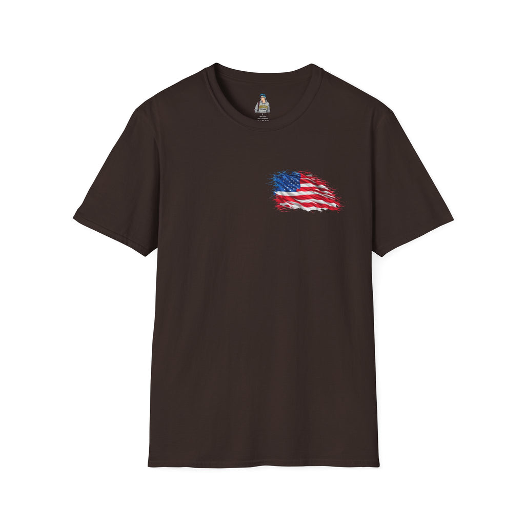Learn Your Rights T-Shirt — Patriotic American Flag Graphic Tee