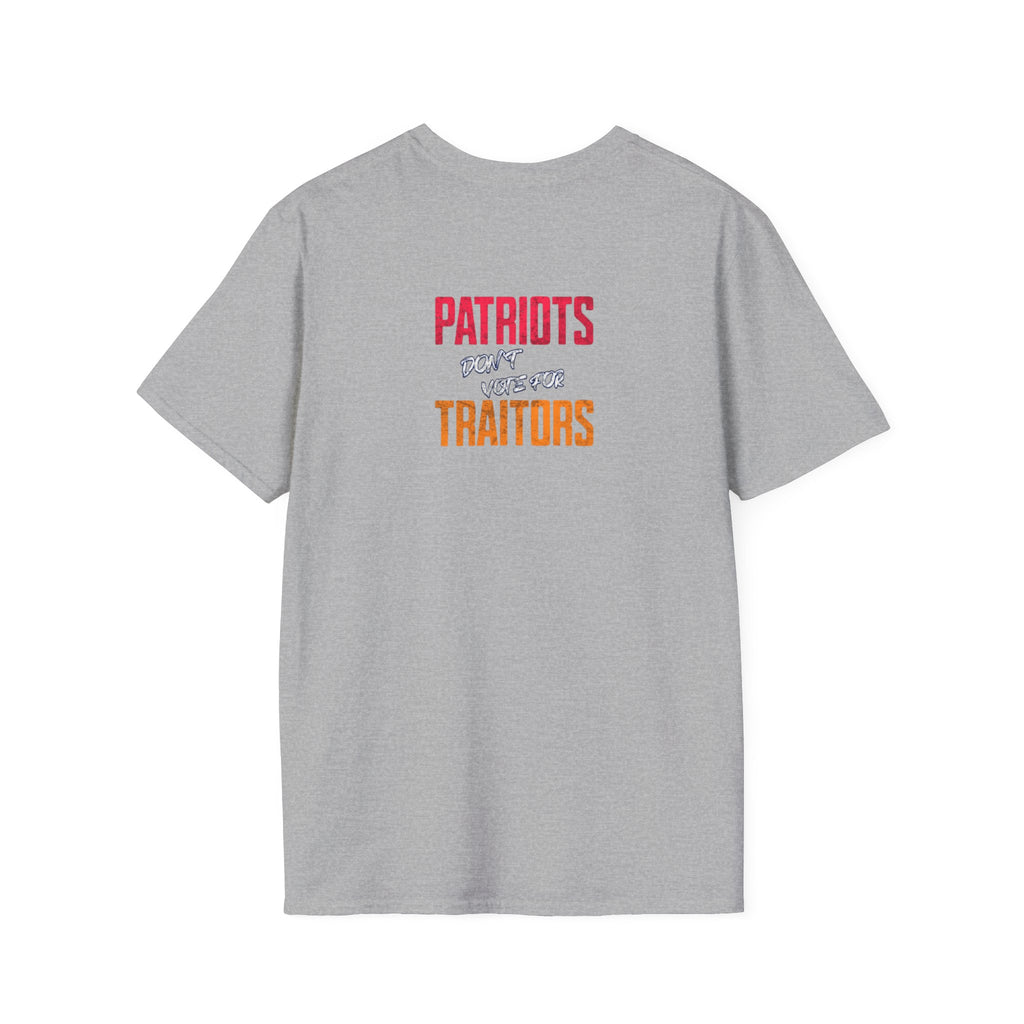 Americans Against MAGA Red Patriots Unisex Softstyle T-Shirt