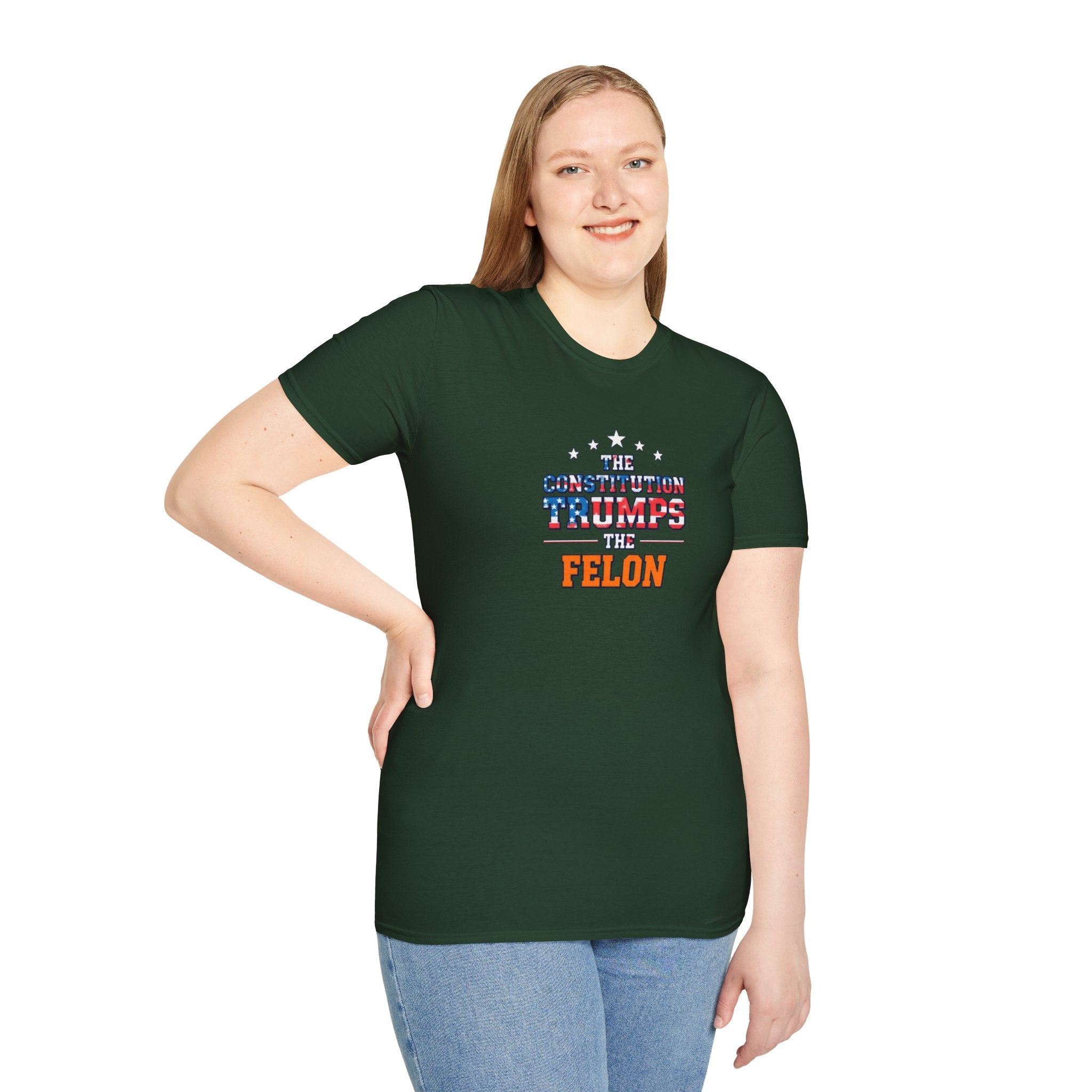Patriotic Statement T-Shirt - Get In Patriot. We're Going to Save Democracy