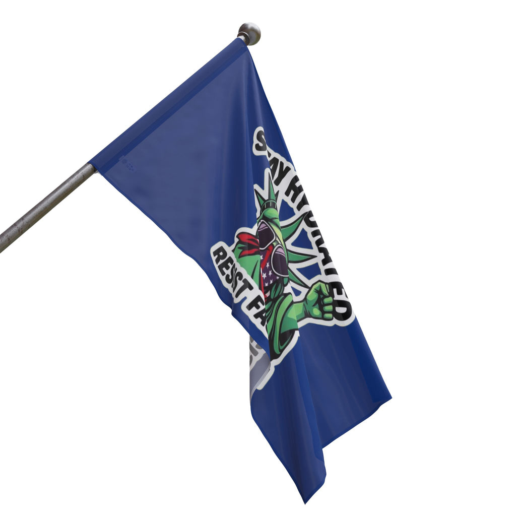 Resist Fascism Protest Flag