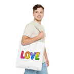 Rainbow Love Tote Bag