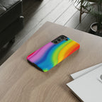 Rainbow Swirl Tough Case for Android