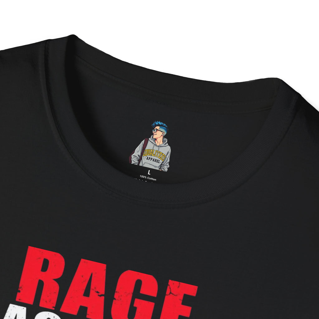 Unisex Softstyle T-Shirt - "Rage Against the BS" Graphic Tee