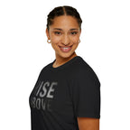 Rise Above T-Shirt — Motivational Graphic Tee