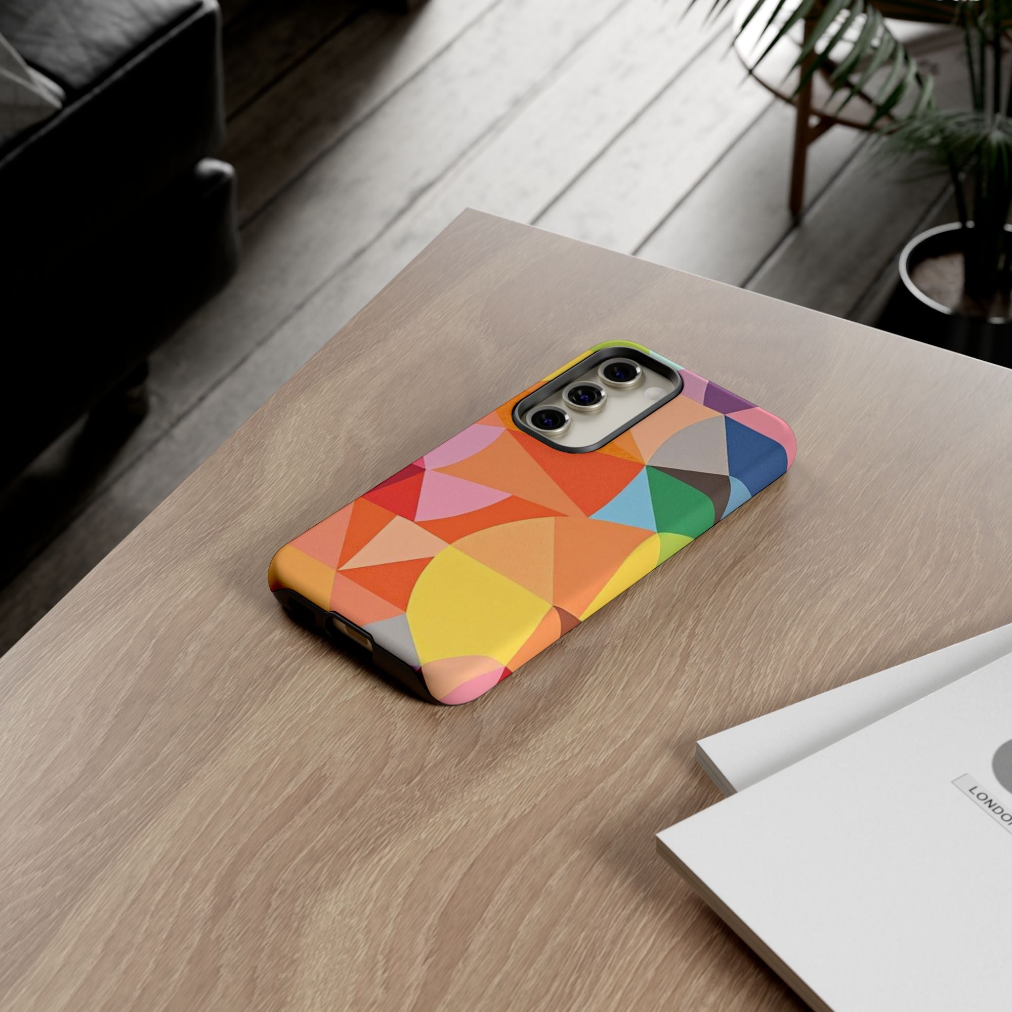 Colorful Geometric Tough Case for Android