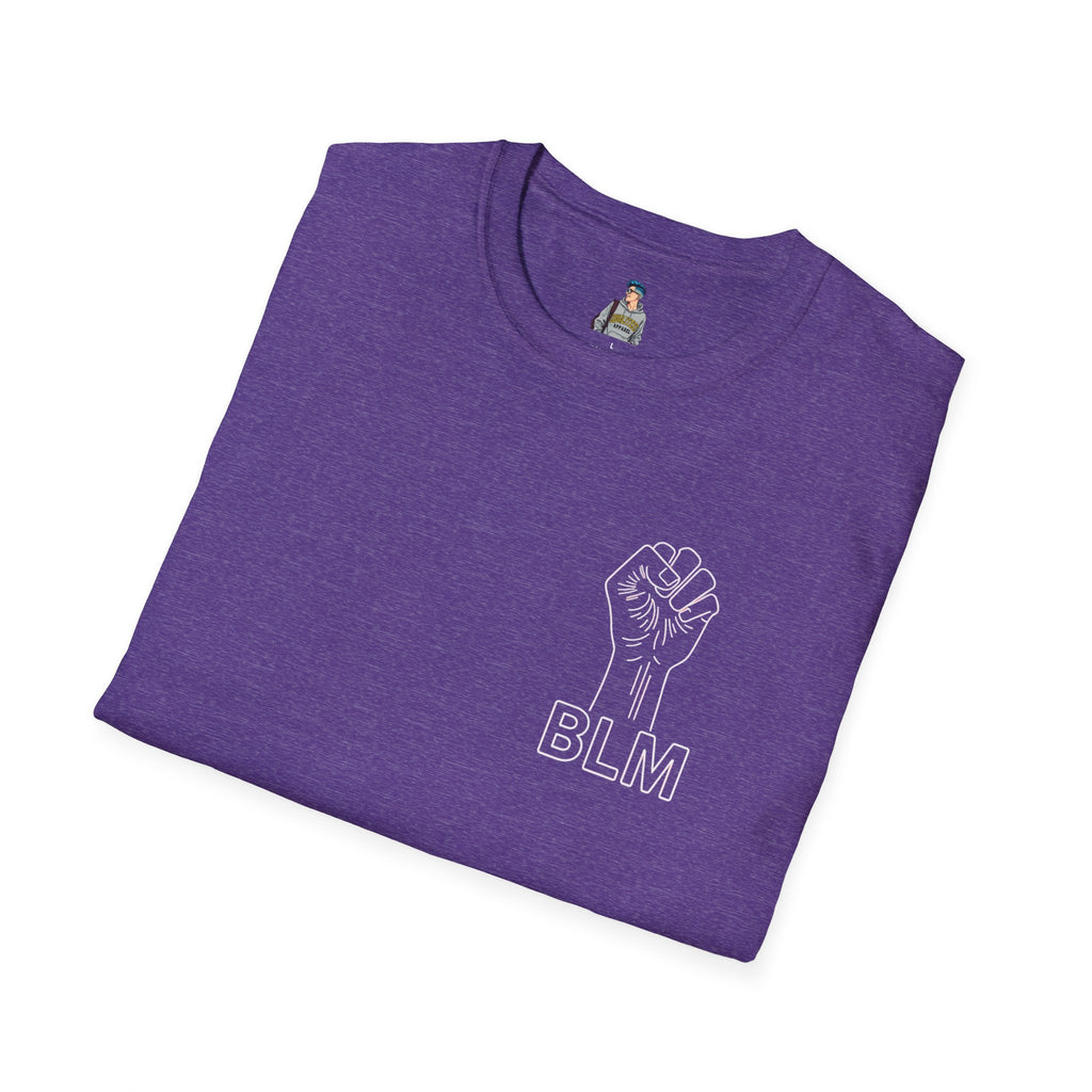 BLM Unisex Softstyle T-Shirt - Celebrate Equality and Justice