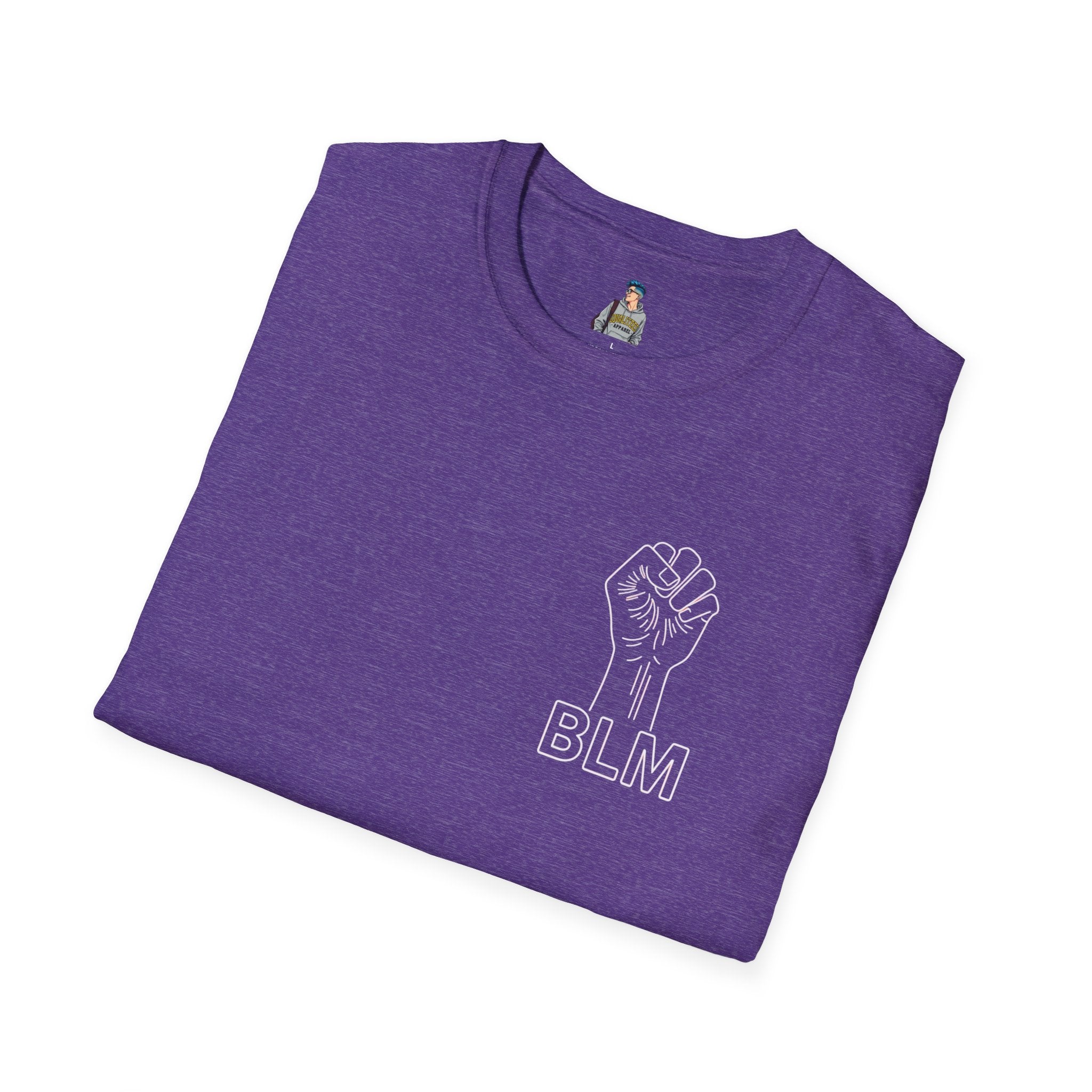 BLM Unisex Softstyle T-Shirt - Celebrate Equality and Justice