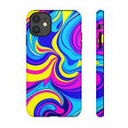 Psychedelic Swirl Tough Phone Case for iPhone