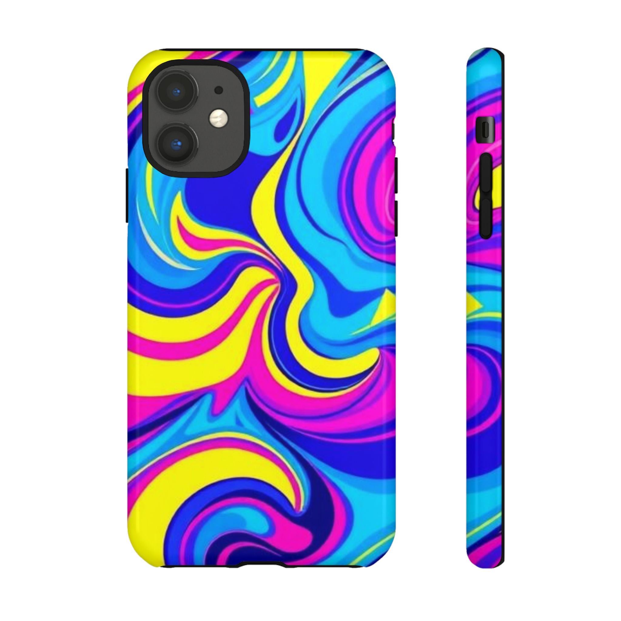 Psychedelic Swirl Tough Phone Case for iPhone
