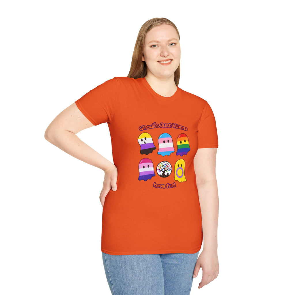 Ghouls Just Wanna Have Fun Pride Tree Las Vegas T-Shirt