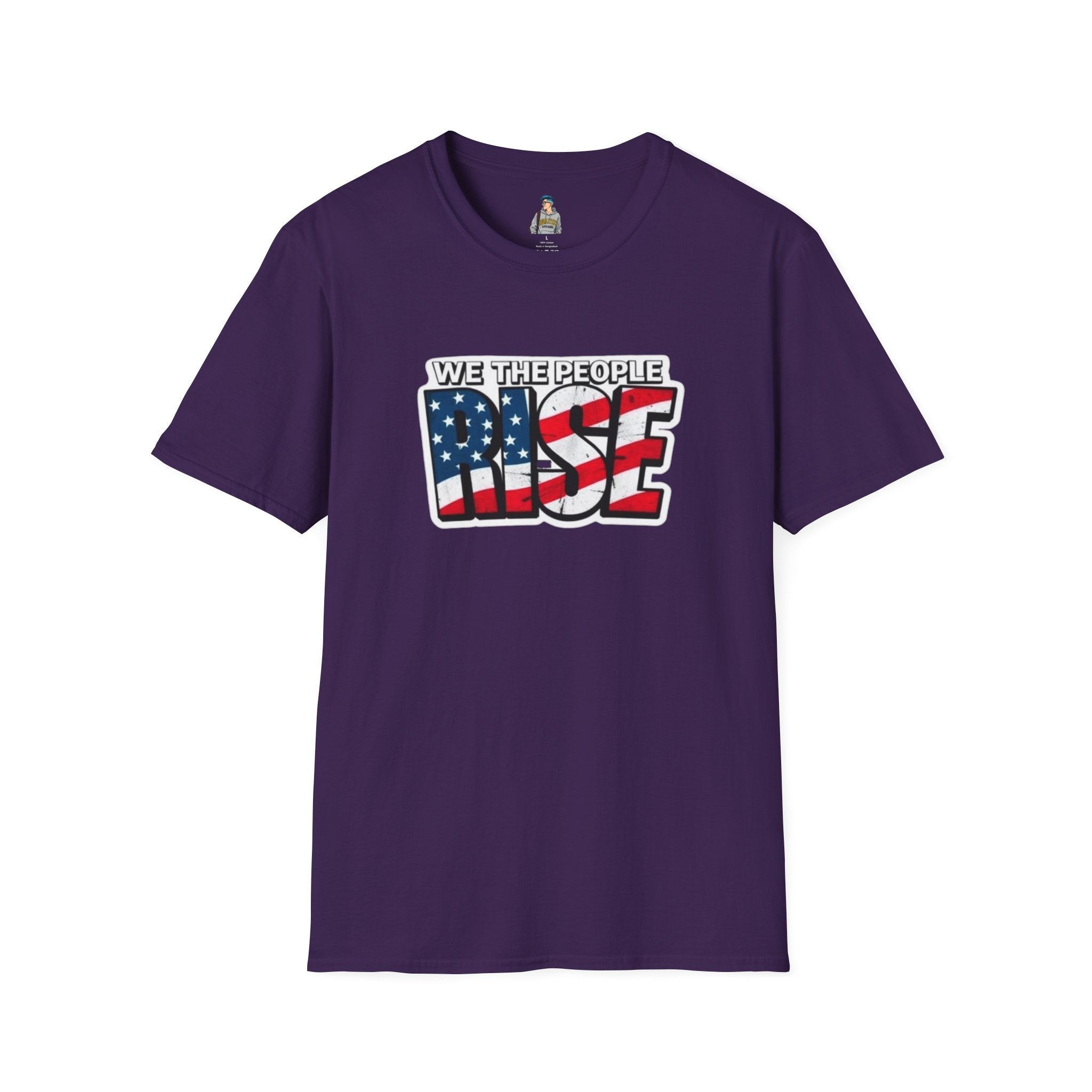 Patriotic Unisex T-Shirt - 'We The People Rise'