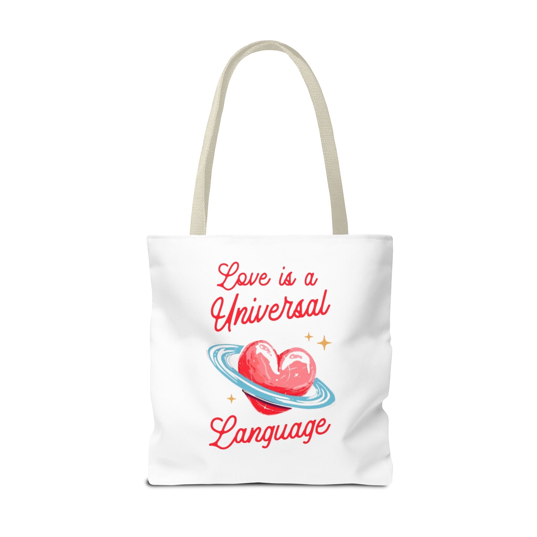 Love is a Universal Language Design - Tote Bag