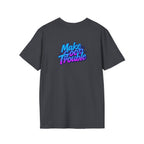 Make Good Trouble Blue Graphic Unisex T-Shirt - Fun & Bold Design for Everyday Wear