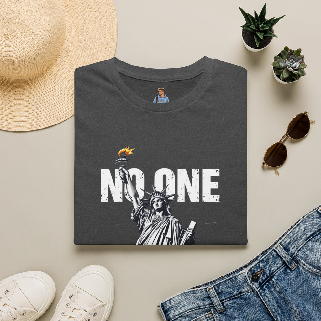 No One Is Illegal Graphic T-shirt