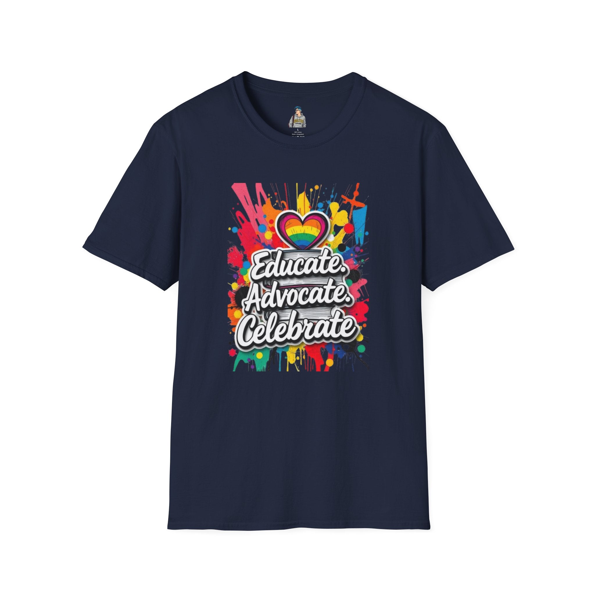 Educate Advocate Celebrate Unisex T-Shirt