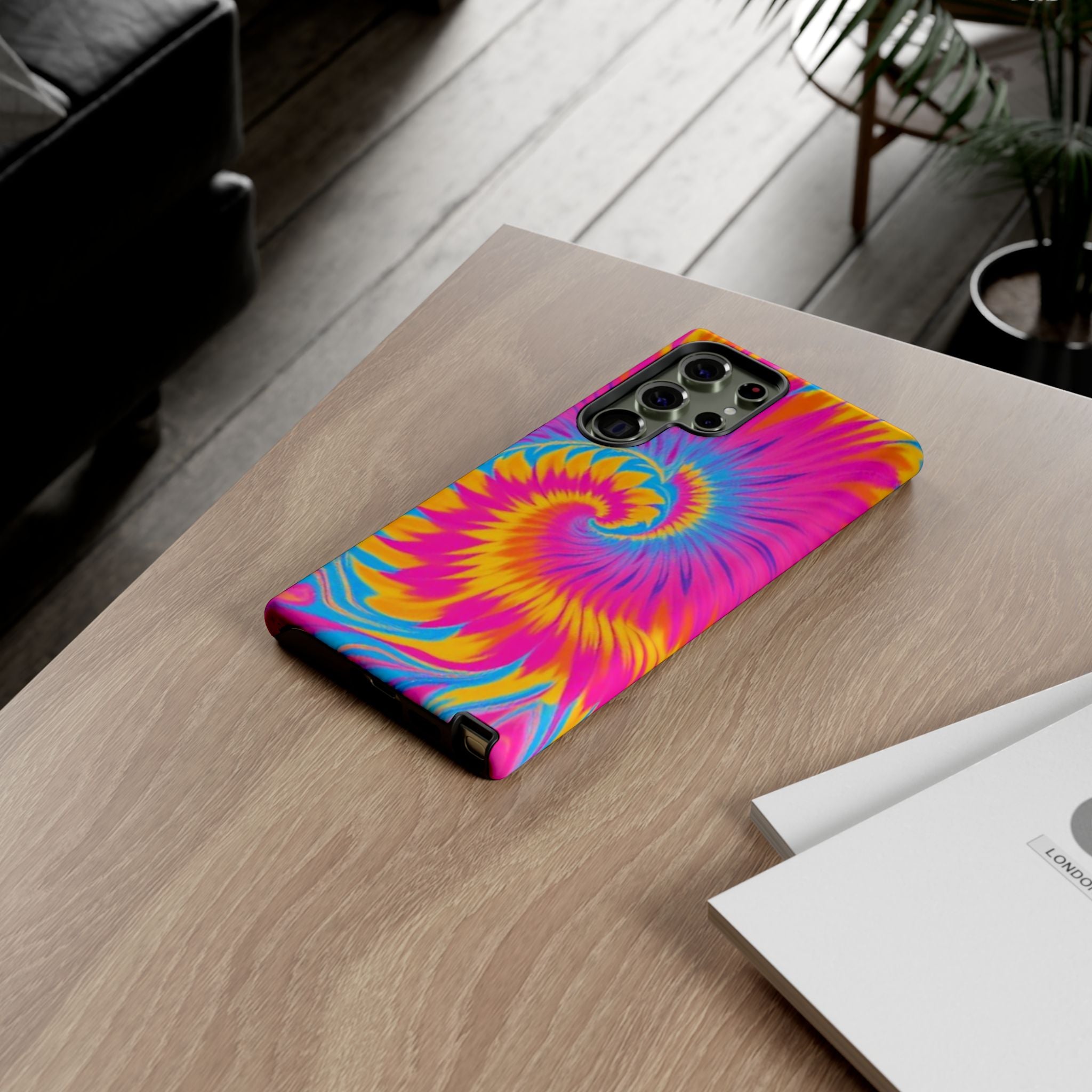 Vibrant Tie-Dye Swirl Tough for Android